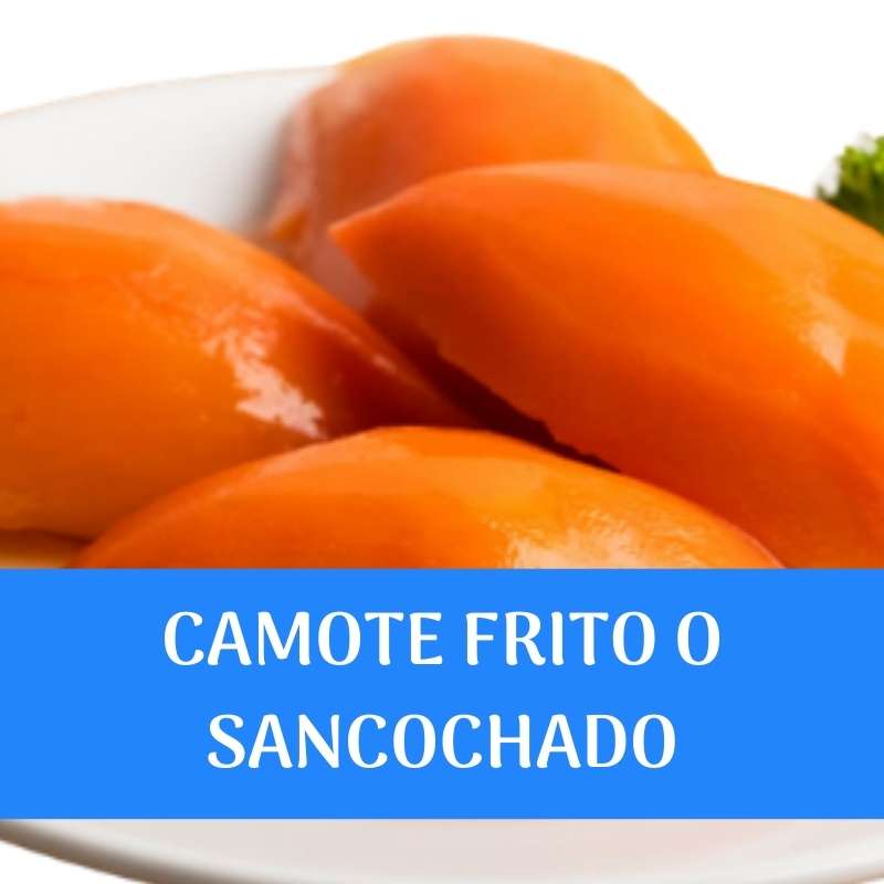 camote sancochado platos